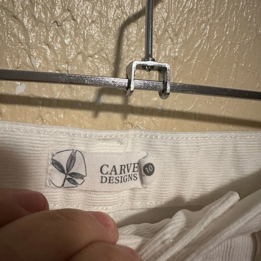 Carve Designs Corduroy Shorts Size 10‎ Organic Cotton
